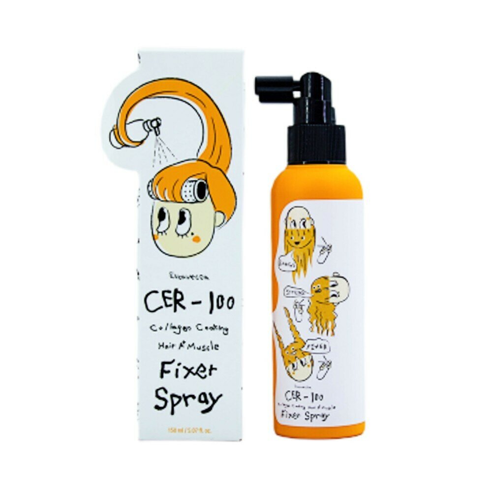 Спрей для волос фиксирующий с коллагеном Cer-100 Collagen Coating Hair A+ Muscle Fixer Spray (150 мл)