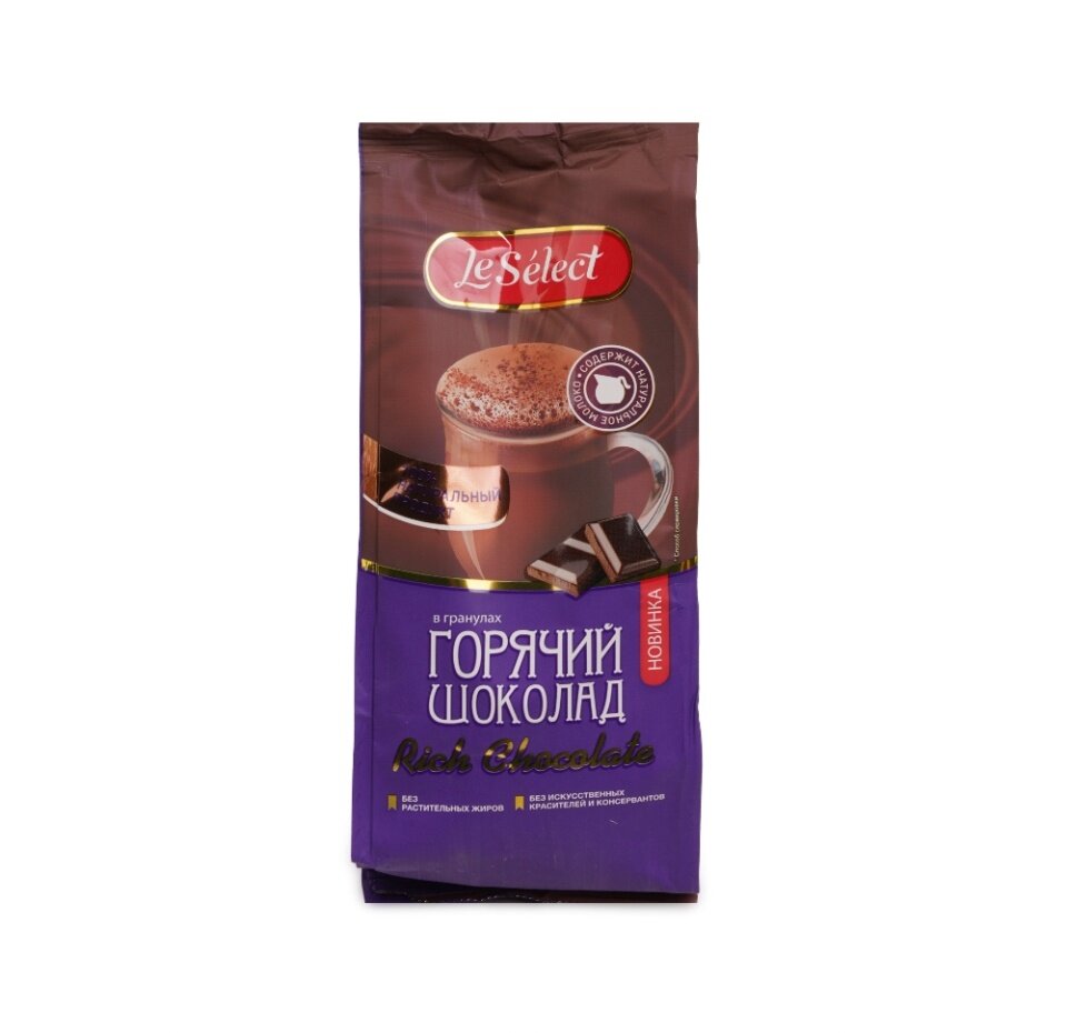 Горячий шоколаж Le Select Rich chocolate растворимый 200г - фото №17