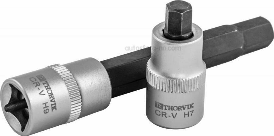 THORVIK ASBS79 ASBS79 Набор вставок-бит для обслуживания тормозных механизмов 3/8"DR, Н7, Н9, 2 предмета