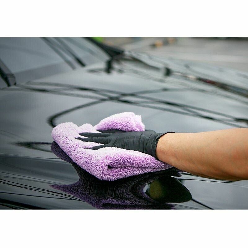 Микрофибра разноворсовая особо-мягкая универсальная (40х40см) PURESTAR ULTIMATE VIOLET BUFFING TOWEL — фото 11