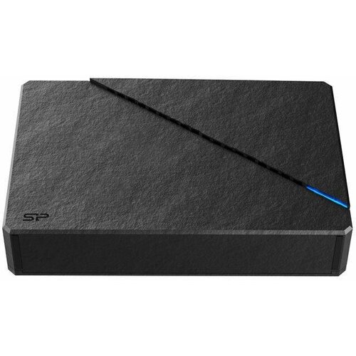 Внешний жесткий диск 8TB Silicon Power Stream S07 черный USB 3.2 Gen 1 (sp080tbehds07c3k)