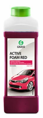 GRASS 800001 Шампунь Active Foam Red для бесконтактной мойки 1л