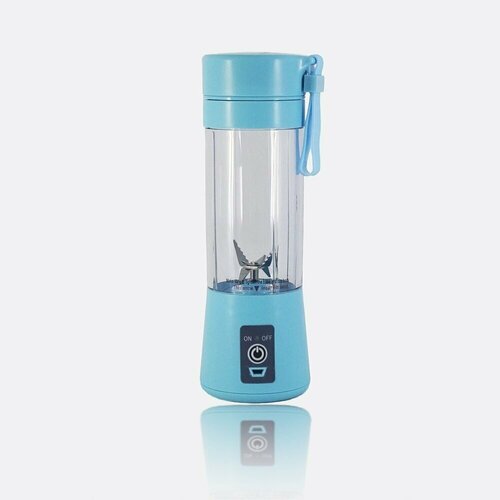 sandokey portable blender Портативный блендер Portable and Rechargeable Battery Juice Blender, (синий)