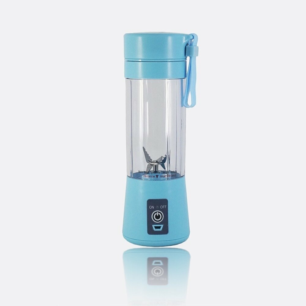 фото Портативный блендер Portable and Rechargeable Battery Juice Blender, (синий)