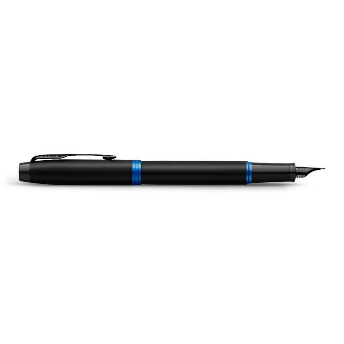 Ручка перьевая Professionals Marine Blue Black Trim PARKER - фото №12