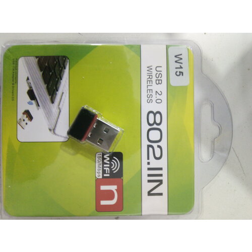WI-Fi адаптер W15 USB 2.0 (802. IIN) usb адаптер wifi w15 usb 2 0 802 iin 150 мбит с