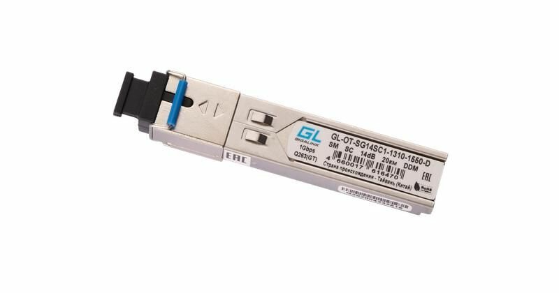 SFP трансивер GIGALINK GL-OT-SG14SC1-1310-1550-D — фото 3