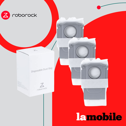 Комплект однораз мешков для Roborock Q7Q7 MaxS7 MaxV Ultra 3 шт 3155₽