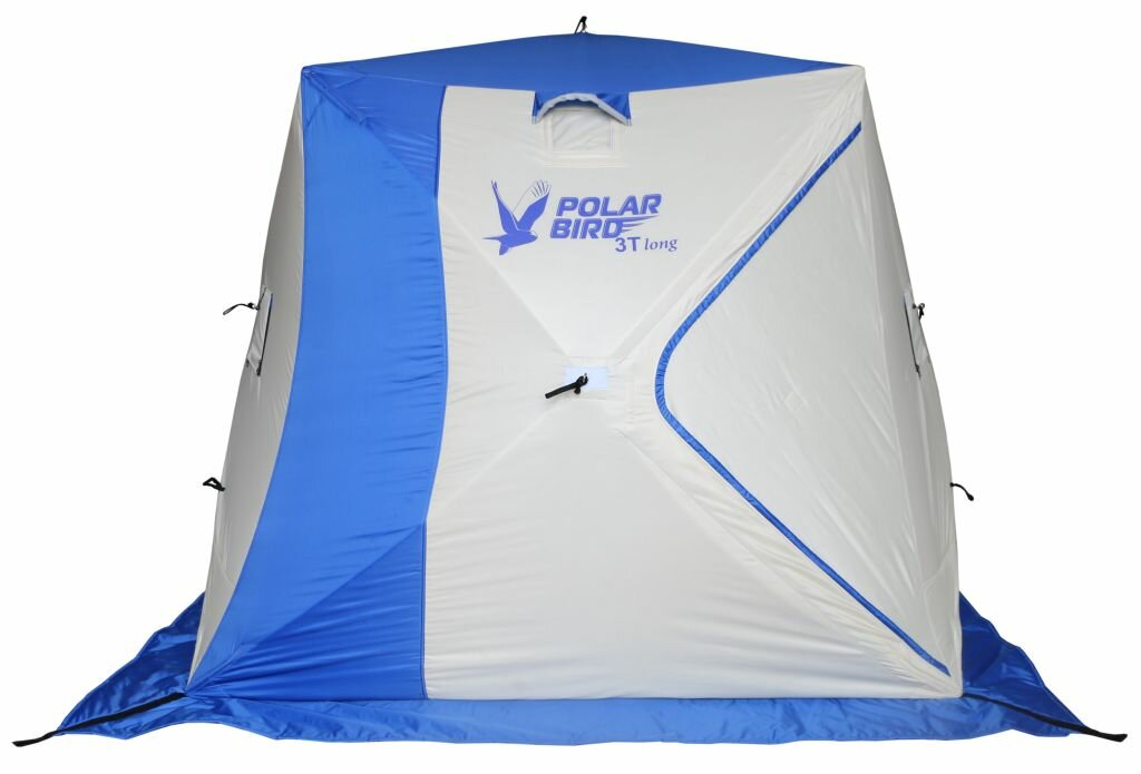 фото Палатка зимняя 3-местная Polar Bird 3T Long куб, трехслойная