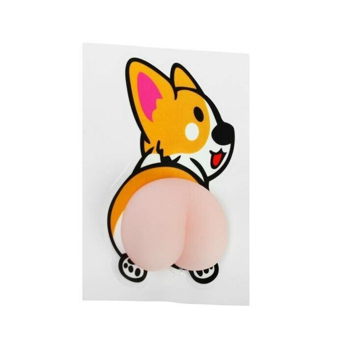TORSO Аксессуар для авто "Корги", силиконовая, 7.5×5.6 см — фото 5