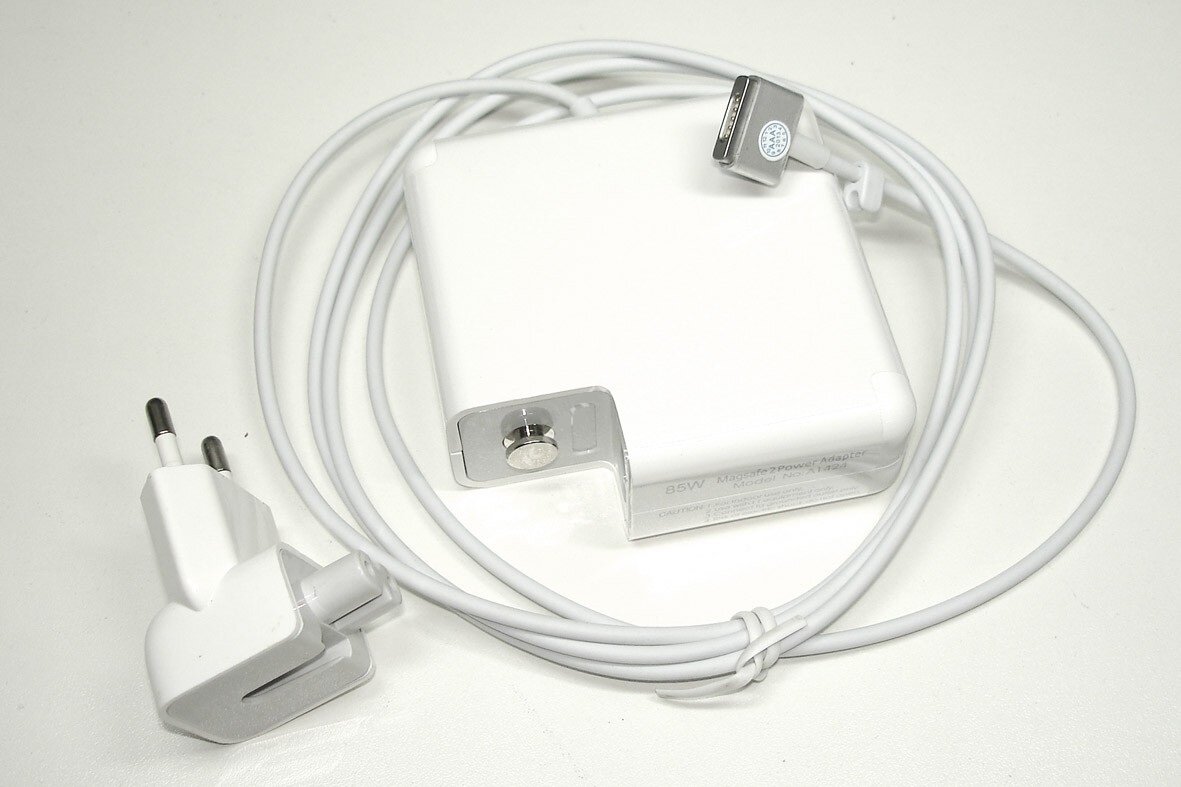 Блок питания для ноутбука Apple 20V, 4.25A, MagSafe 2, 85W для A1398, без логотипа