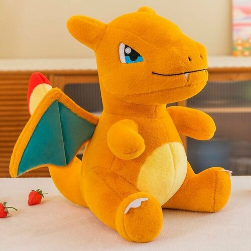 Покемоны плюшевые игрушки/Pokemon plush toy Charizard 45 см pokemon plush charizard rayquaza fuse charizard yellow orange black charizard doll soft stuffed toys birthday gift