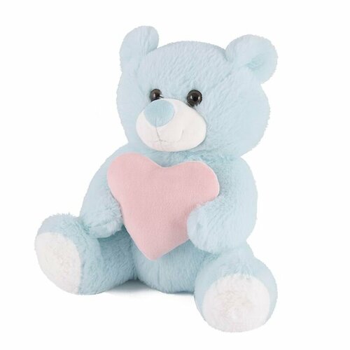 Мягкая игрушка Мишка с Розовым Сердечком, 23 см - Maxitoys [MT-SUT072022-23] мягкая игрушка обожаю мишка с сердечком