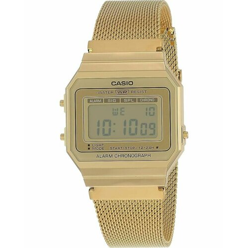 фото Наручные часы casio vintage 83366, золотой
