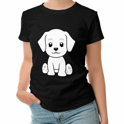 фото Футболка roly, размер s, черный