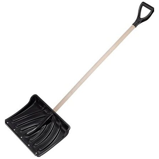 Лопата для уборки снега Startul 465х340мм с дер. черенком MASTER ST9056-9