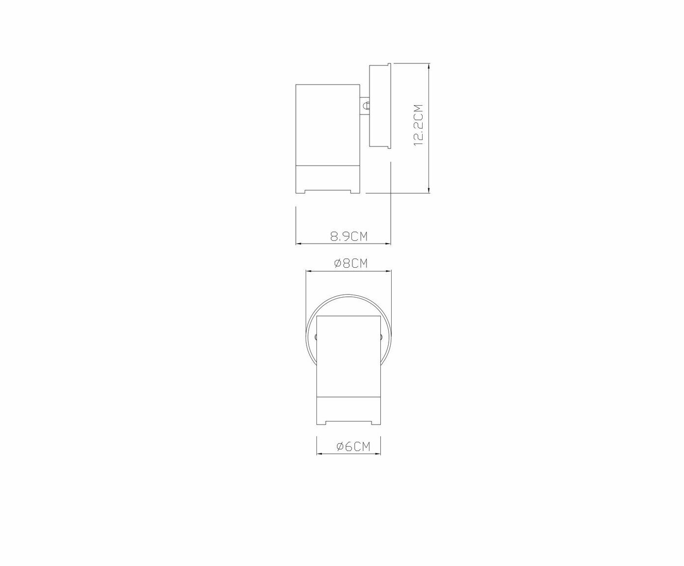 Arte Lamp Atlas A3503AL-1WH, GU10, 7 Вт, цвет арматуры: белый, цвет плафона бесцветный, 1 шт. - фотография № 8