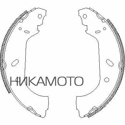 Тормозные колодки Remsa - фото №3