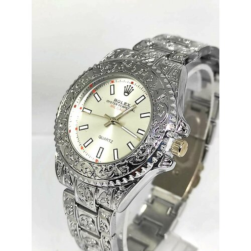 фото Наручные часы, серебряный, желтый нет бренда