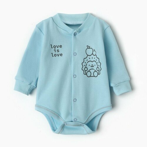 Si baby Боди детское цвет голубой рост 68 см 2064₽