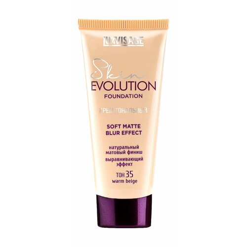 LUXVISAGE Крем тональный LUXVISAGE Skin EVOLUTION soft matte blur effect, 35 тон warm beige 4811329034852