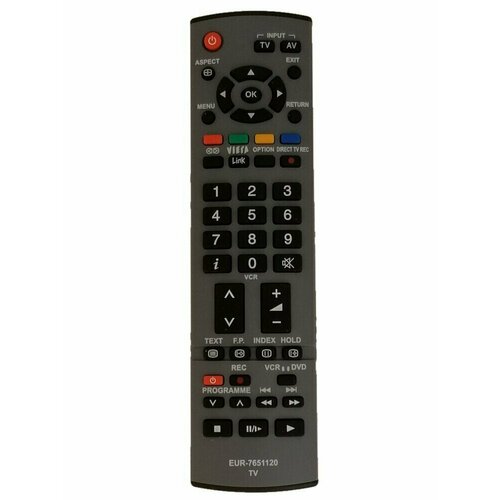 Пульт HUAYU для телевизора Panasonic EUR7651120, TX-R32LX86K, TX-R37LX86K, TX-R32LE8, TX-R32LE8K, TX-R32LE8KH new original n2qayb000823 remote control for panasonic tv th 39a400x th 42a400g th 42a400k th 42a408k