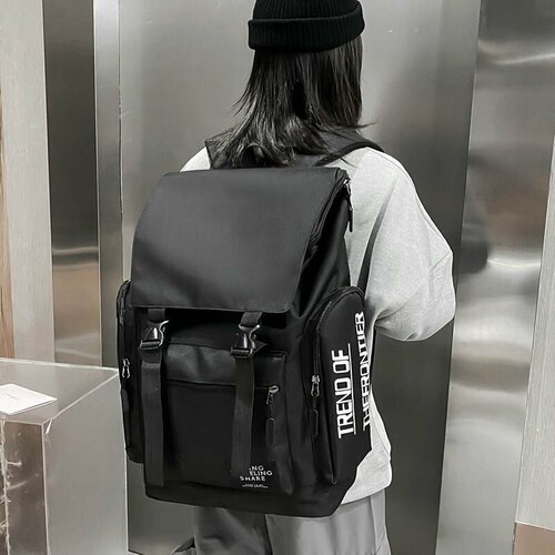 Рюкзак мужской трансформер CLBD большой 27 л черный для ноутбука туристический