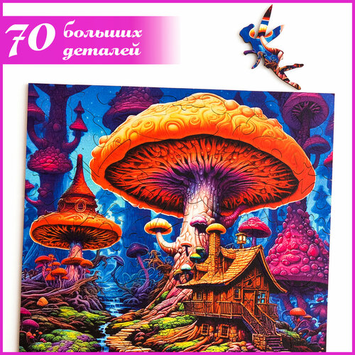 Деревянный пазл MANSHIN 