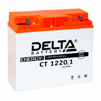 Аккумулятор DELTA CT1220.1 для скутера, мотоцикла, квадроцикла DELTA-CT1220.1