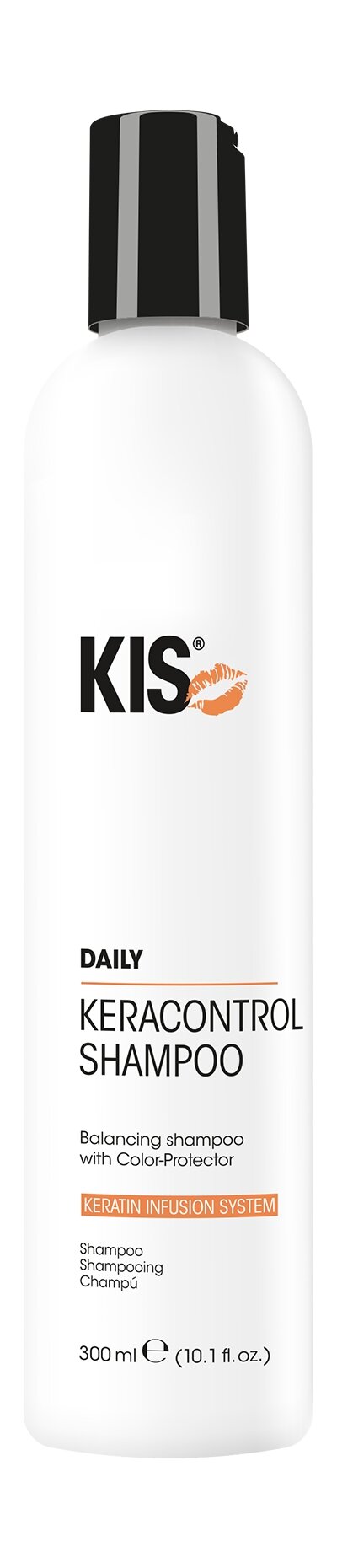 KIS KeraControl Shampoo Шампунь-кондиционер профессиональный для волос и тела, 300 мл