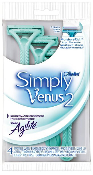 Станок бритвенный №4 Gillette Simply Venus 2 - фото №11
