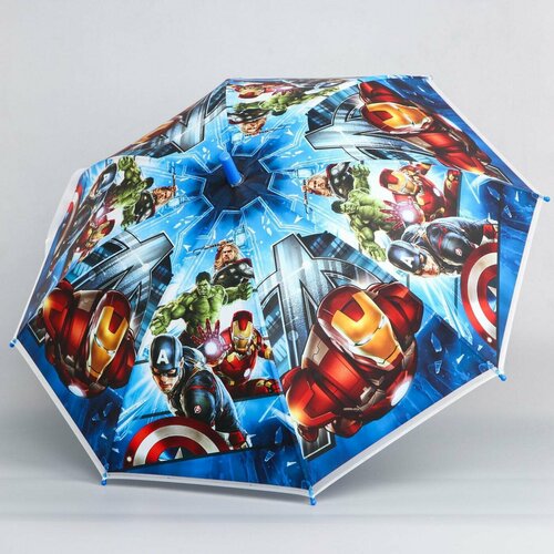 Зонт-трость Marvel голубой 759₽