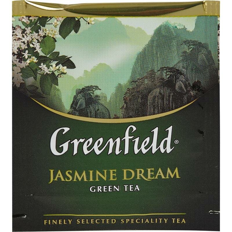 Чай зеленый Greenfield Jasmine Dream 100*2г ОРИМИ - фото №15