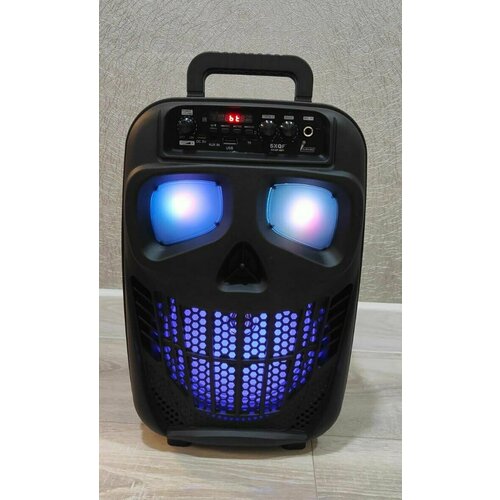 Беспроводная колонка ZQS-6210W повышенной мощности Портативная колонка с регулируемой LED-подсветкой большой мощности 499000₽