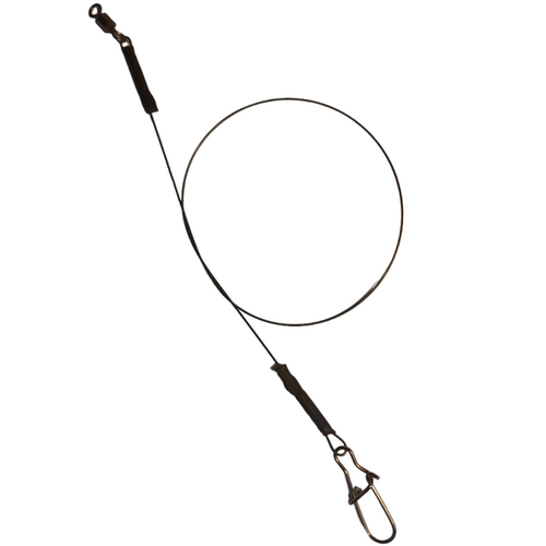 фото Поводок титановый 20 см, 10 шт, 8 кг, 0.3 мм, нитинол трофей 33