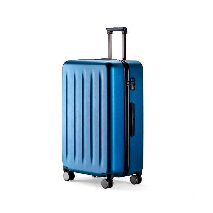 XIAOMI Чемодан Xiaomi Mi Luggage Classic (XNA4105GL), 20", 38 л, кодовый замок, синий - фотография № 10