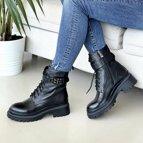 фото Ботинки sg collection, размер 37, черный