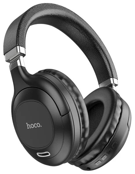 Беспроводные наушники Hoco W32 Sound magic, mini jack 3.5 mm, черный