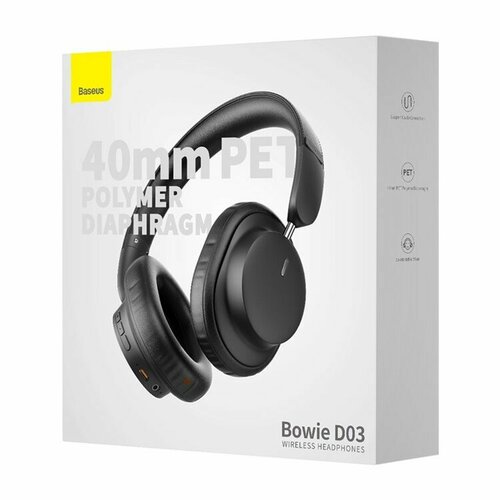 Наушники беспроводные Baseus NGTD030001 BOWIE D03 черные 547200₽