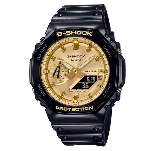 Наручные часы CASIO G-Shock, черный, золотой