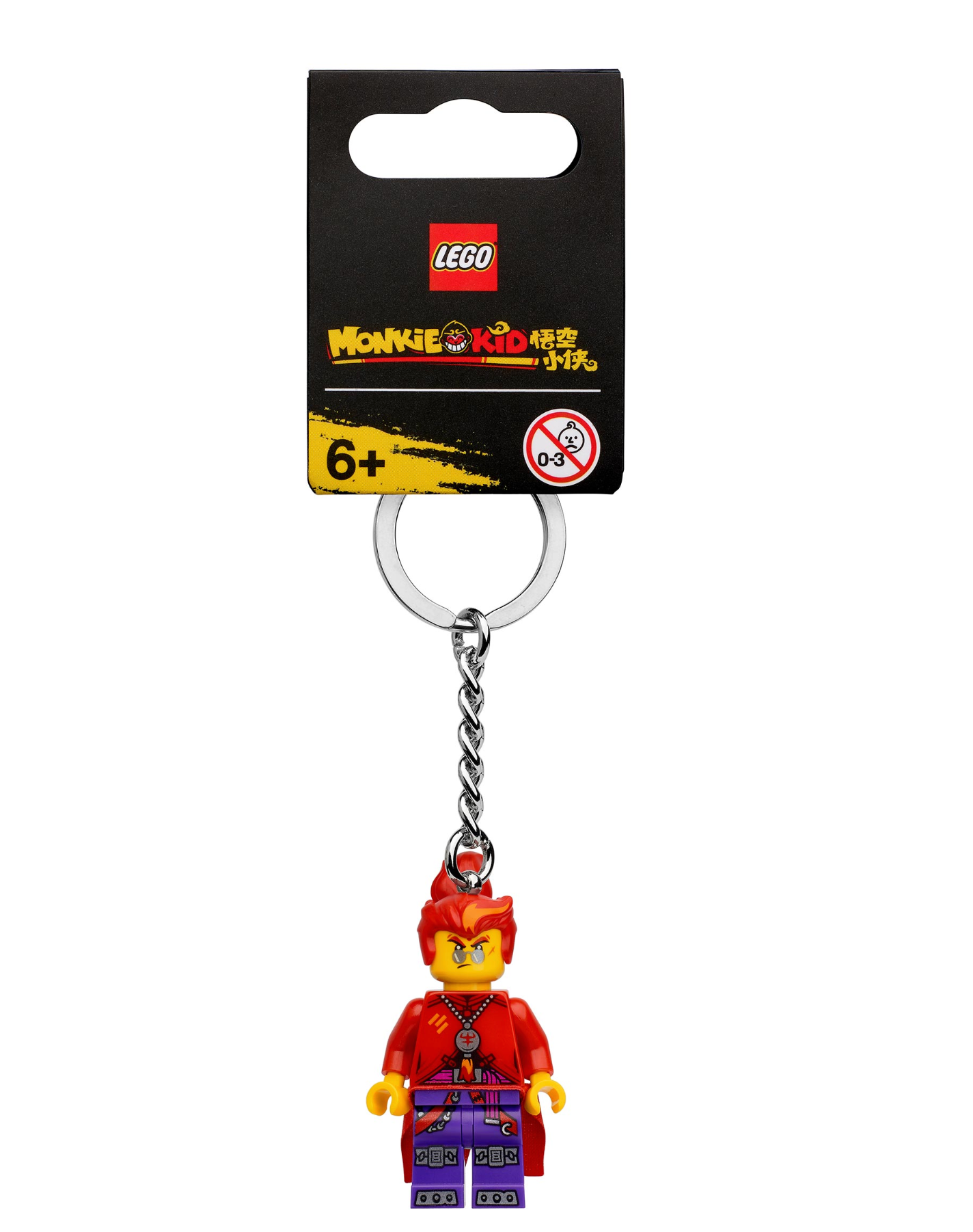 Конструктор LEGO Monkie Kid 854086 Брелок для ключей Red Son — фото 2