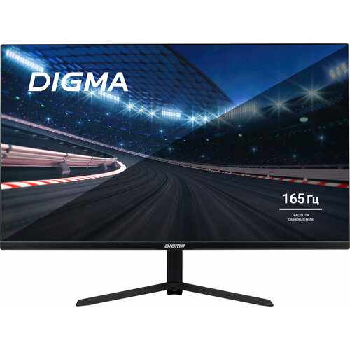 DIGMA Монитор Digma 23.8" Gaming Overdrive 24P510F черный IPS LED 1ms 16:9 HDMI матовая 1000:1 280cd 178гр/178гр 1920x1080 165Hz DP FHD 2.9кг