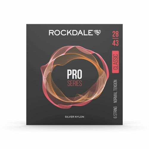 Струны для классической гитары, стандартное натяжение ROCKDALE PRO 28-43 струны для классической гитары стандартное натяжение rockdale pro 28 43