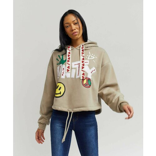 фото Худи reason, размер s, бежевый