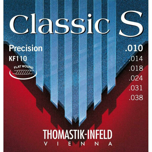 Thomastik Classic S Saiten Rope Core Kf110 - струны для фингерстайл-гитары, плоская оплётка