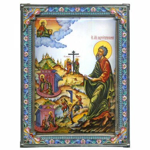 Икона Андрей Первозванный апостол 22*17, арт рфИ-107
