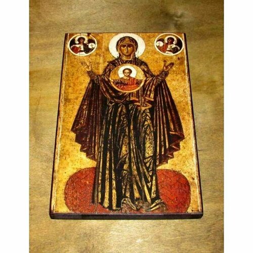 Икона Божья Матерь Мирожская (копия старинной) арт STO-288