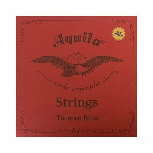 Aquila THUNDERREDS 168U струны для 4х стр. бас укулеле струны для укулеле aquila thunderreds 168u