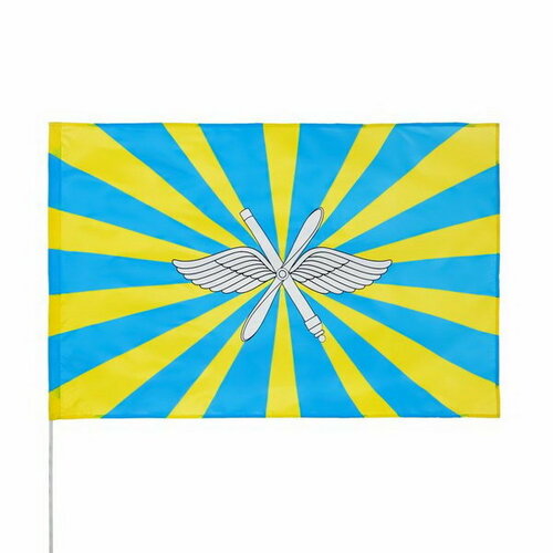 Флаг ВВС, 90 x 135 см, полиэфирный шёлк