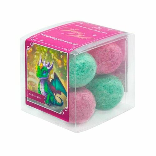 Набор бомбочек для ванн Snow balls новогодняя магия, 160 г